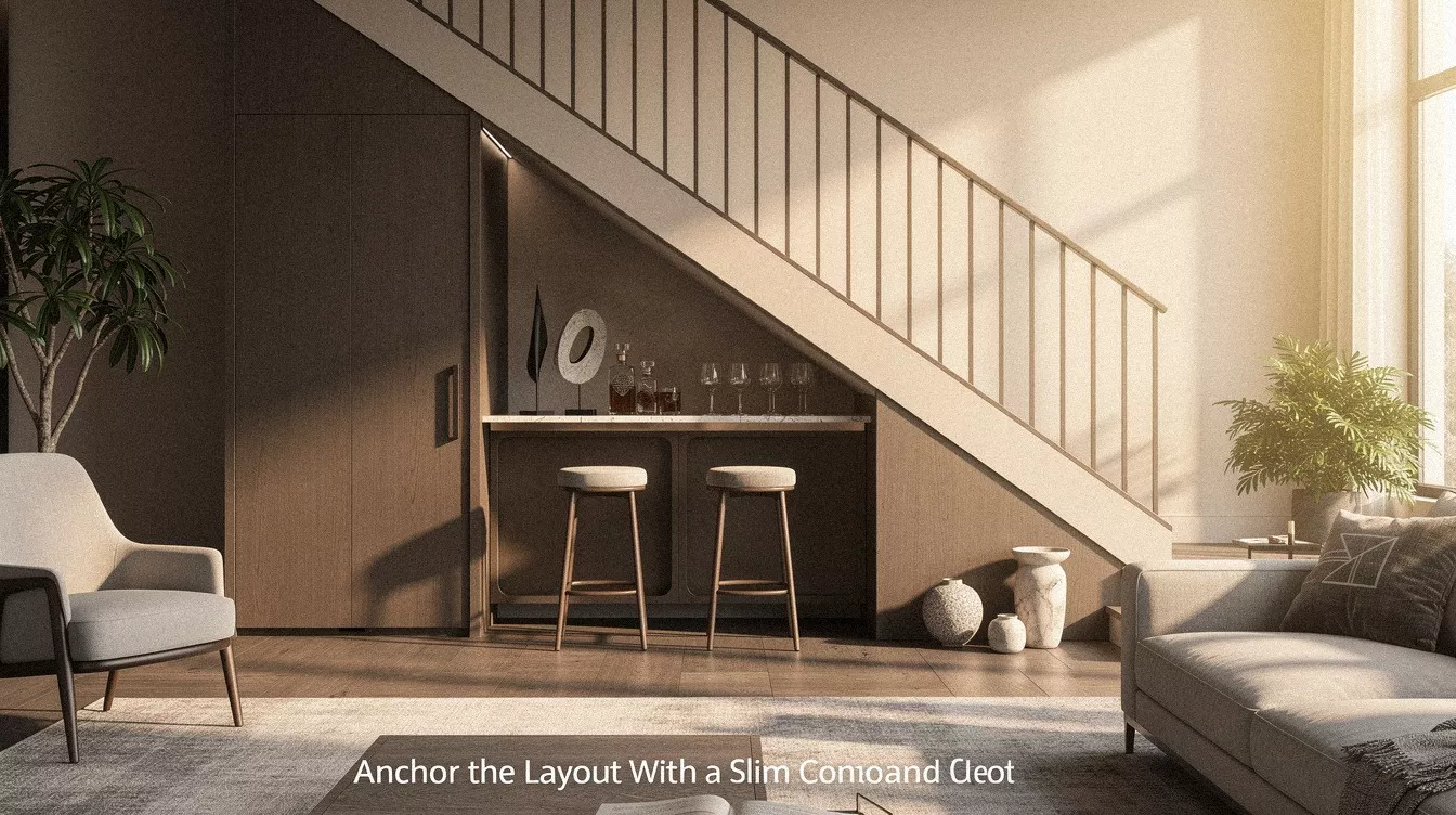 17 Under-Stairs Hidden Bar Ideas That Finally Use That Dead Space