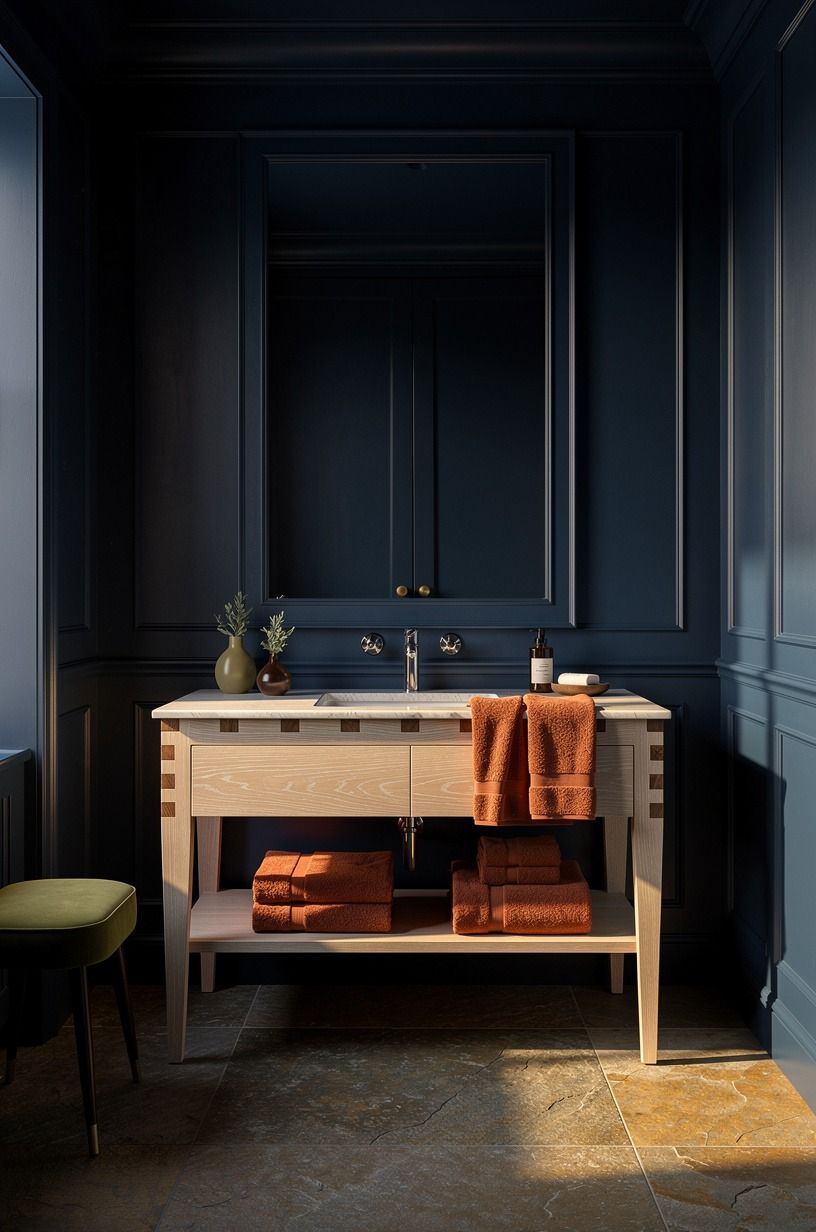 Color-drench the walls, ceiling, and trim