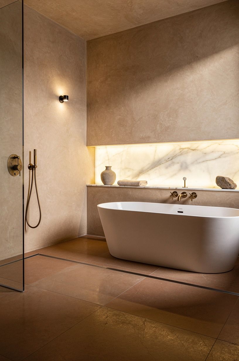 Run one wet-room floor under both fixtures