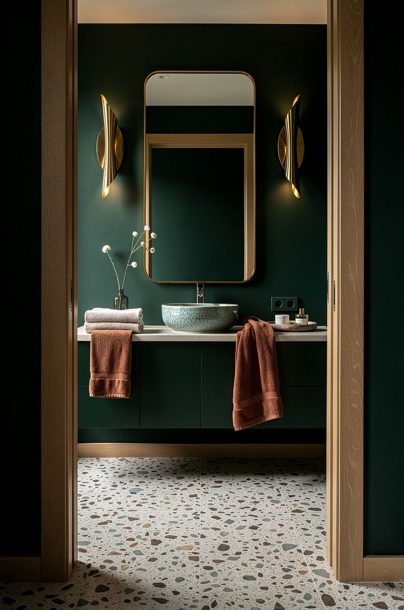 What do sconces next to the mirror actually fix?