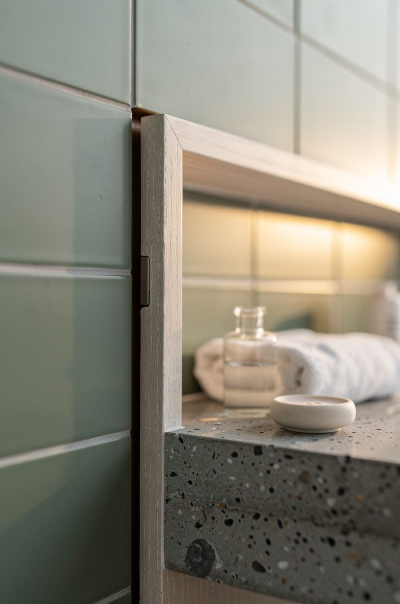 Choose a push latch with no handle