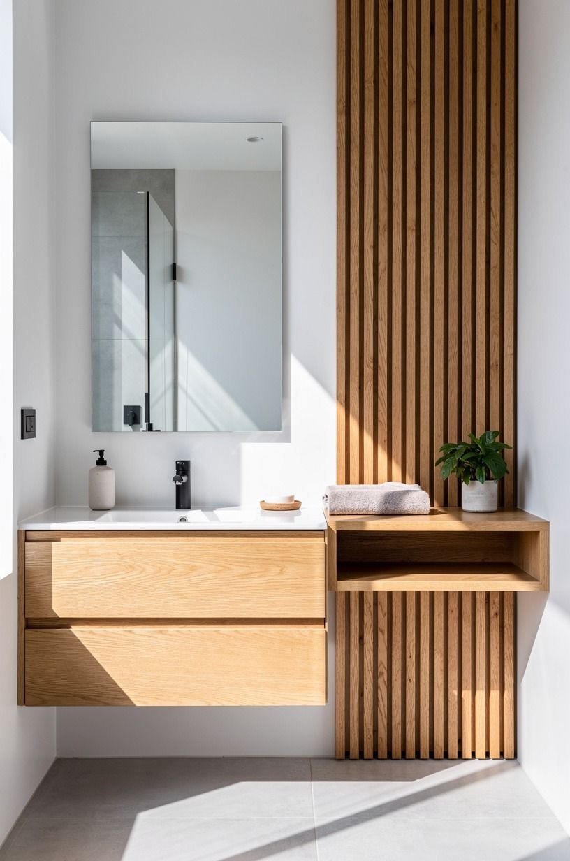 Add the Two-Wood Rule to cool down the contrast
