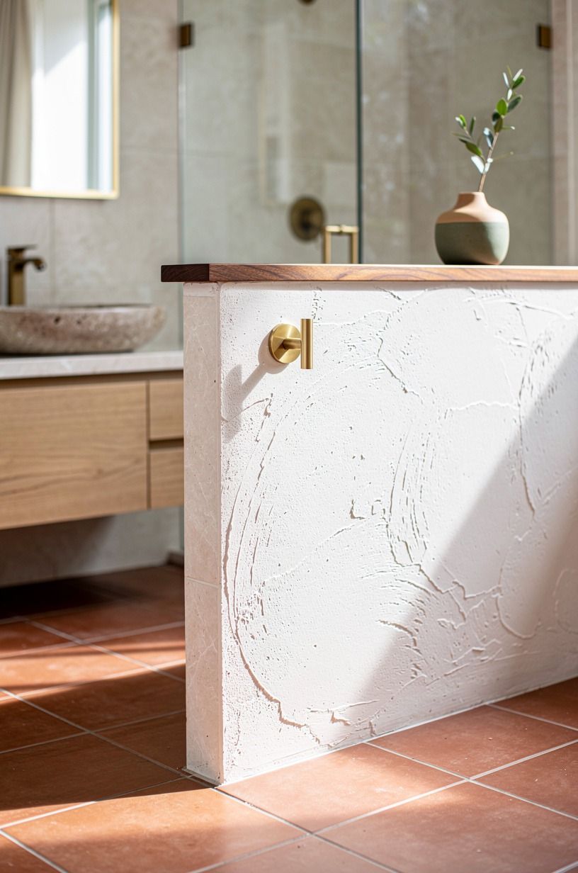 Build the Sightline Shield (a bathroom half wall that stays airy)