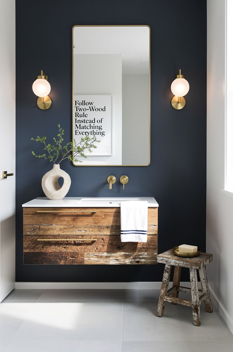 Follow The Two-Wood Rule Instead of Matching Everything