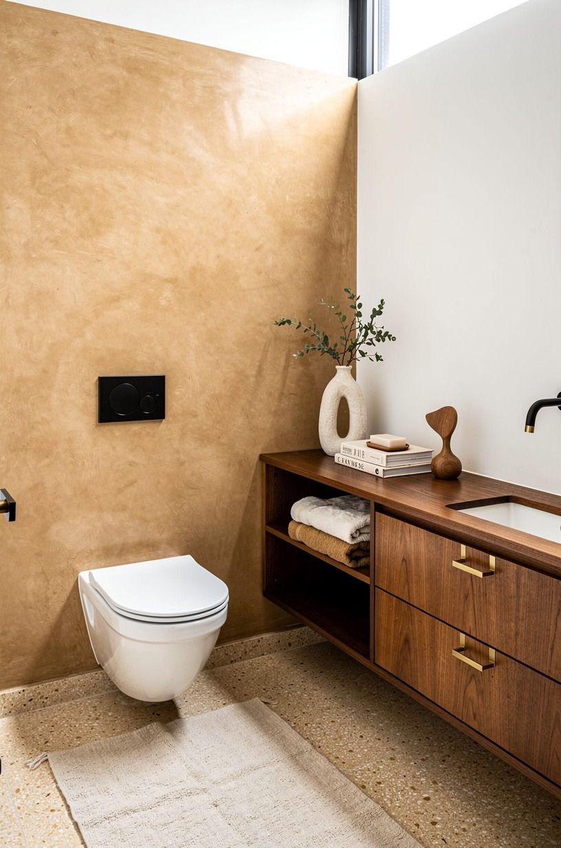 Give the toilet its required breathing room
