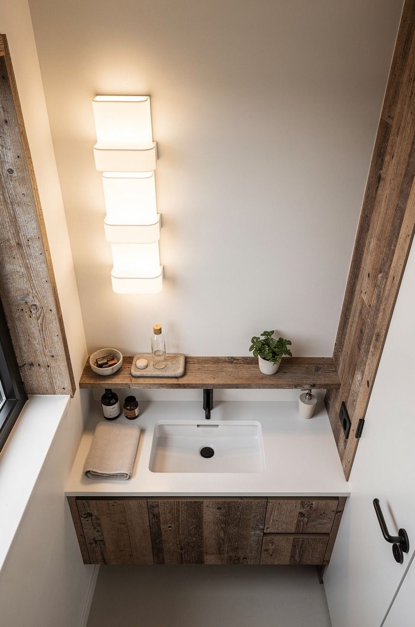 Let The Three-Height Light Stack soften the wall