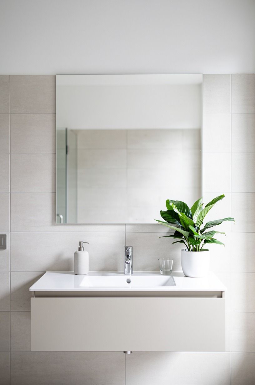 Paint the ceiling before you touch tile