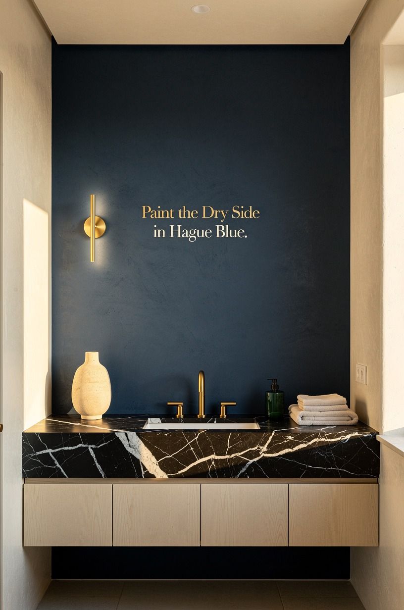 Paint the Dry Side in Hague Blue