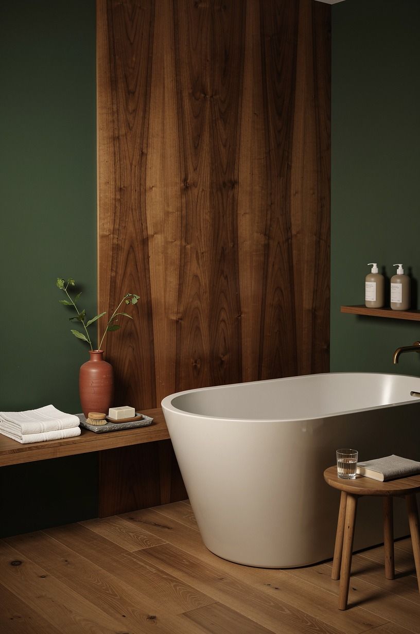 Pick a slipper tub with a raised back
