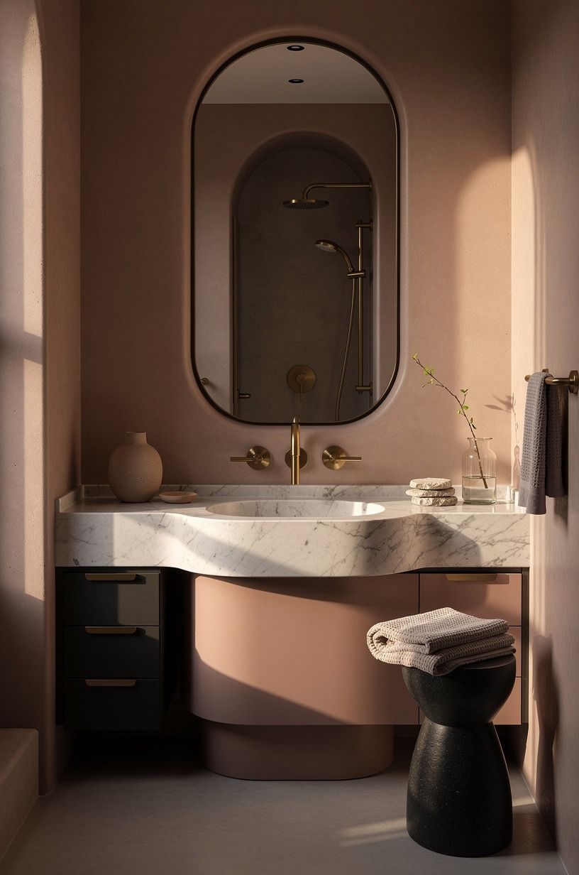 Replace chrome with brushed brass, slowly