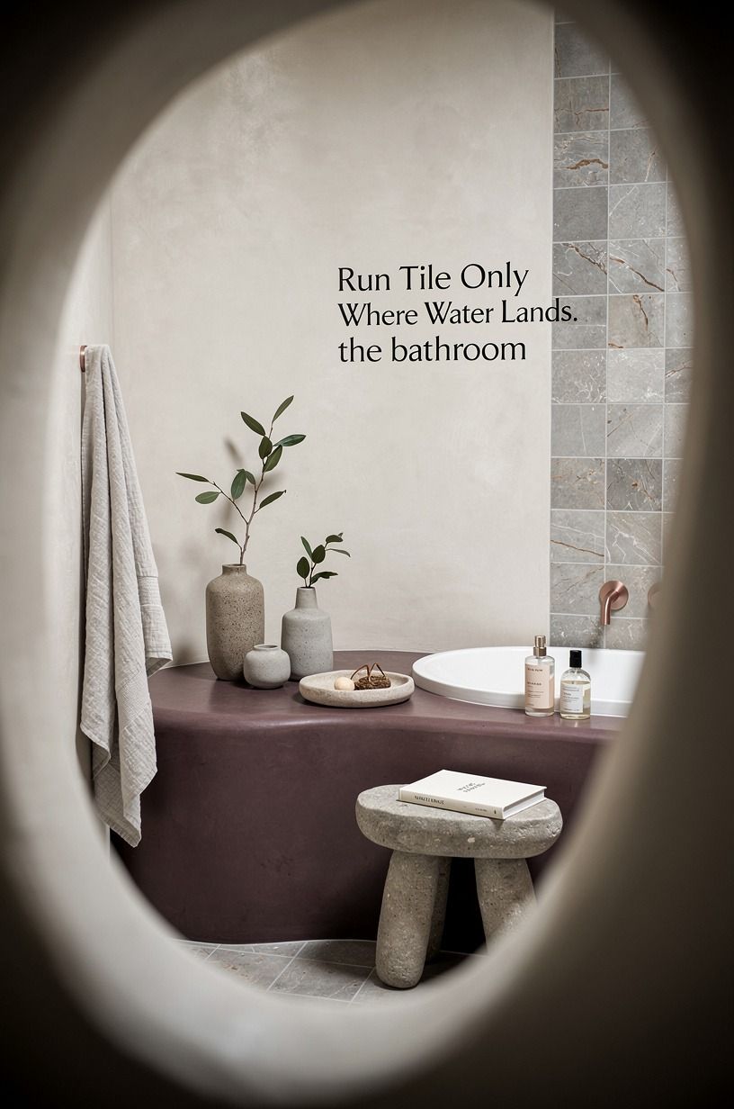 Run Tile Only Where Water Lands