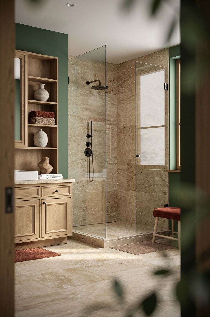 Start with a 36x36 Open Plan Shower Zone