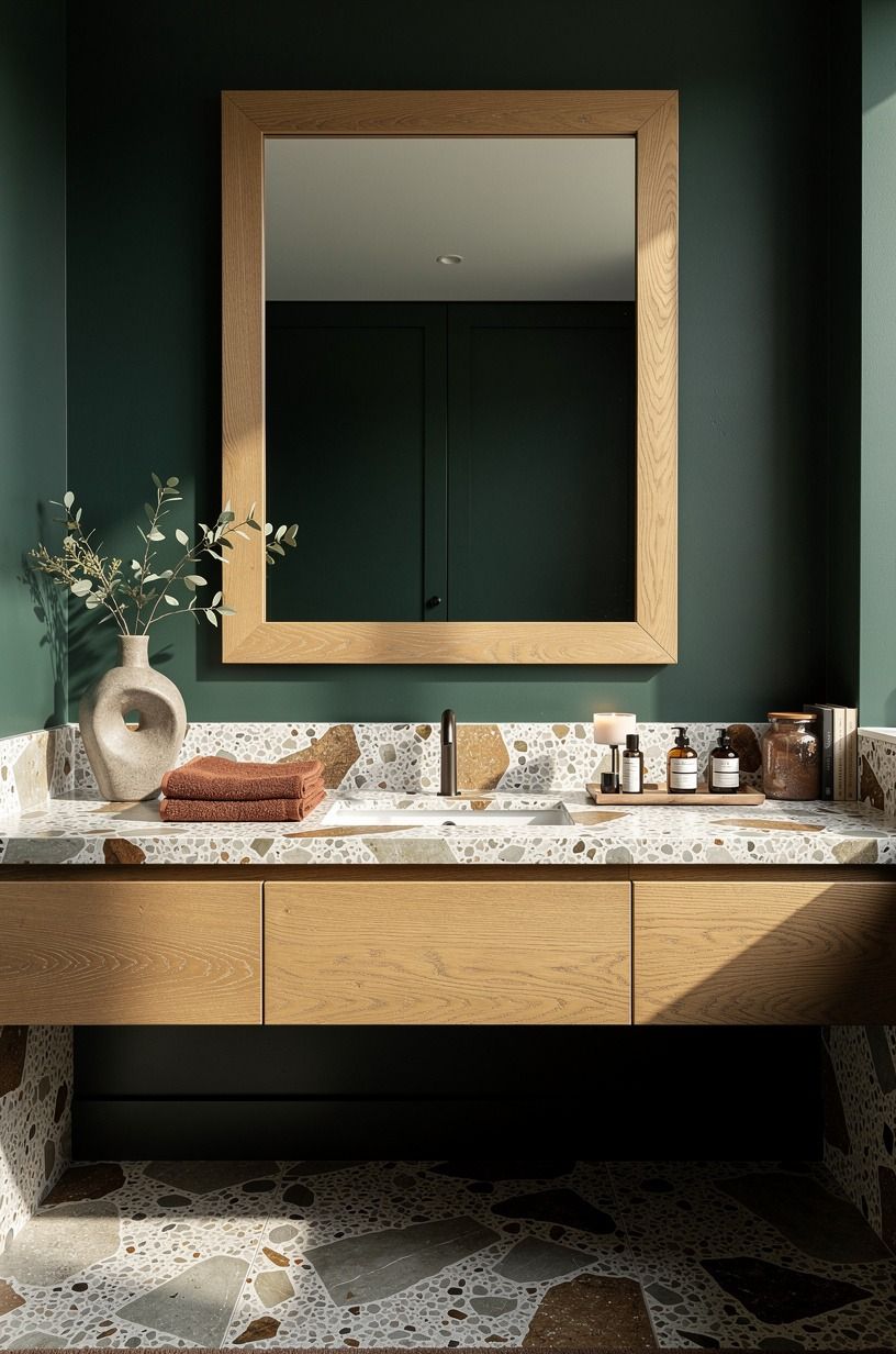 Swap the builder mirror for one with a real frame
