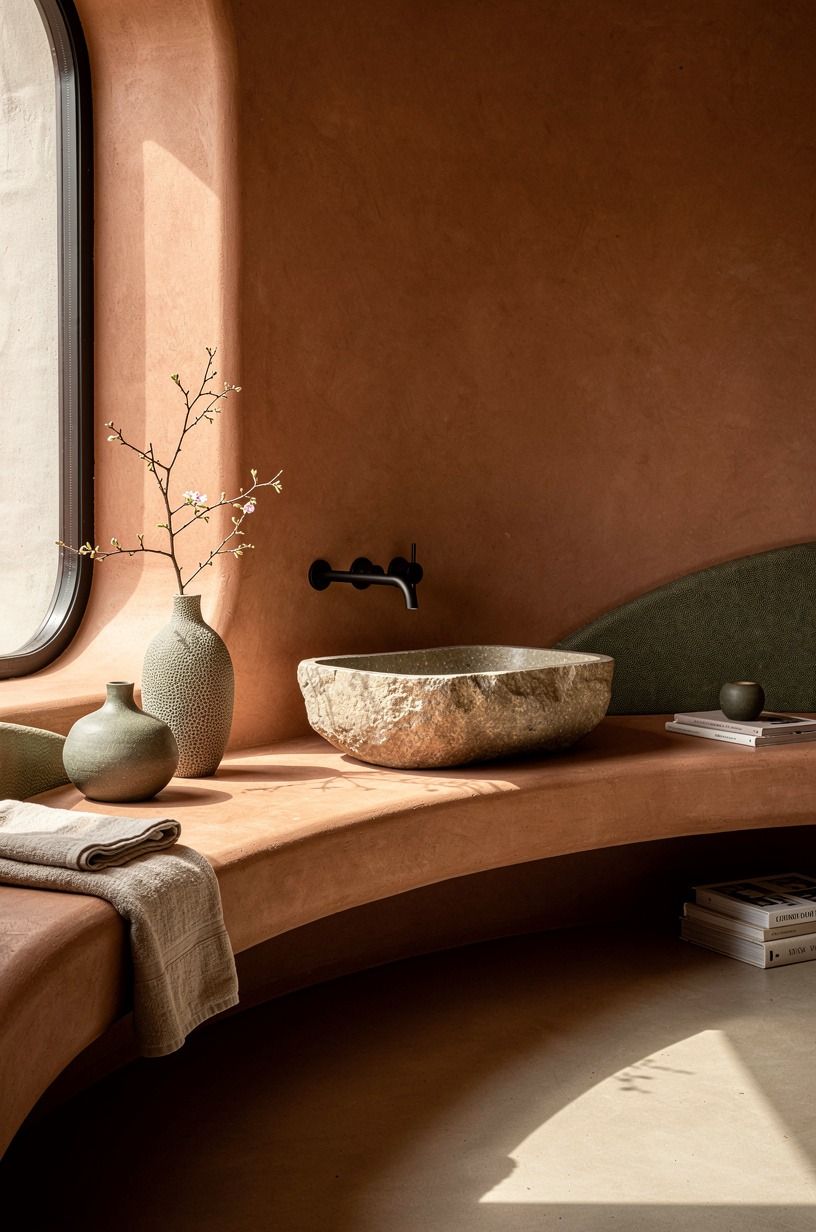 Swap the deck-mount filler for a wall-mount faucet