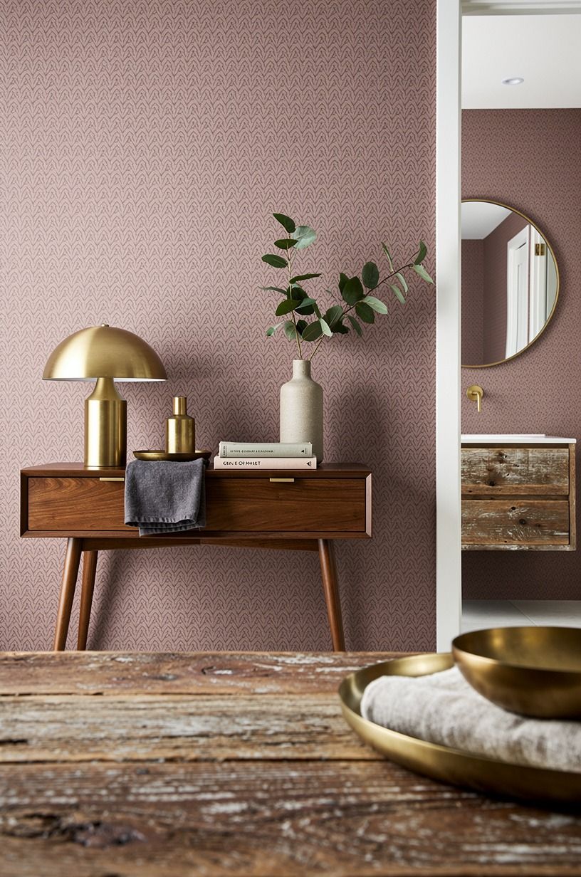 try peel-and-stick wallpaper for renters