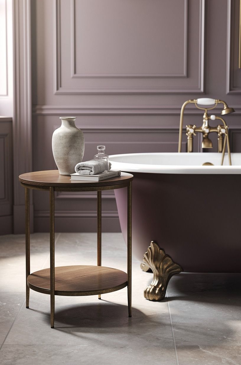 Try The Two-Wood Rule beside the tub