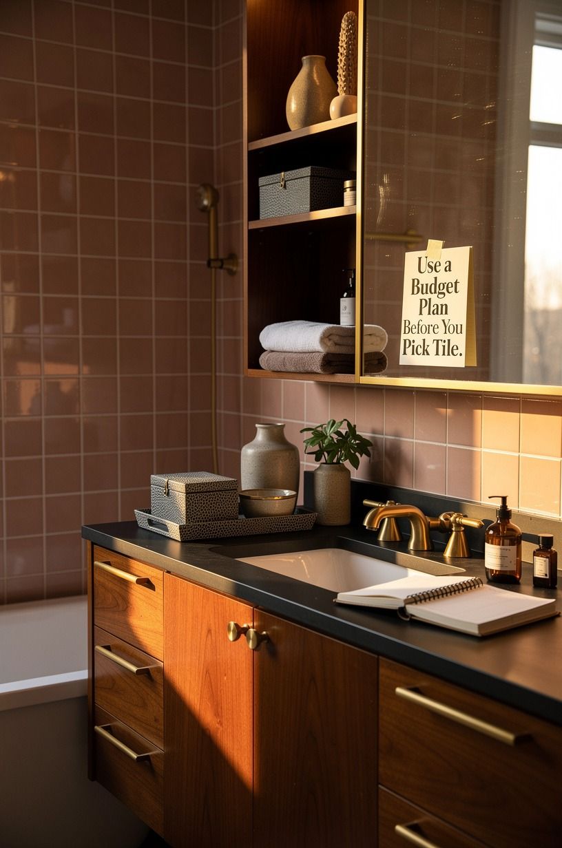 Use a Budget Plan Before You Pick Tile