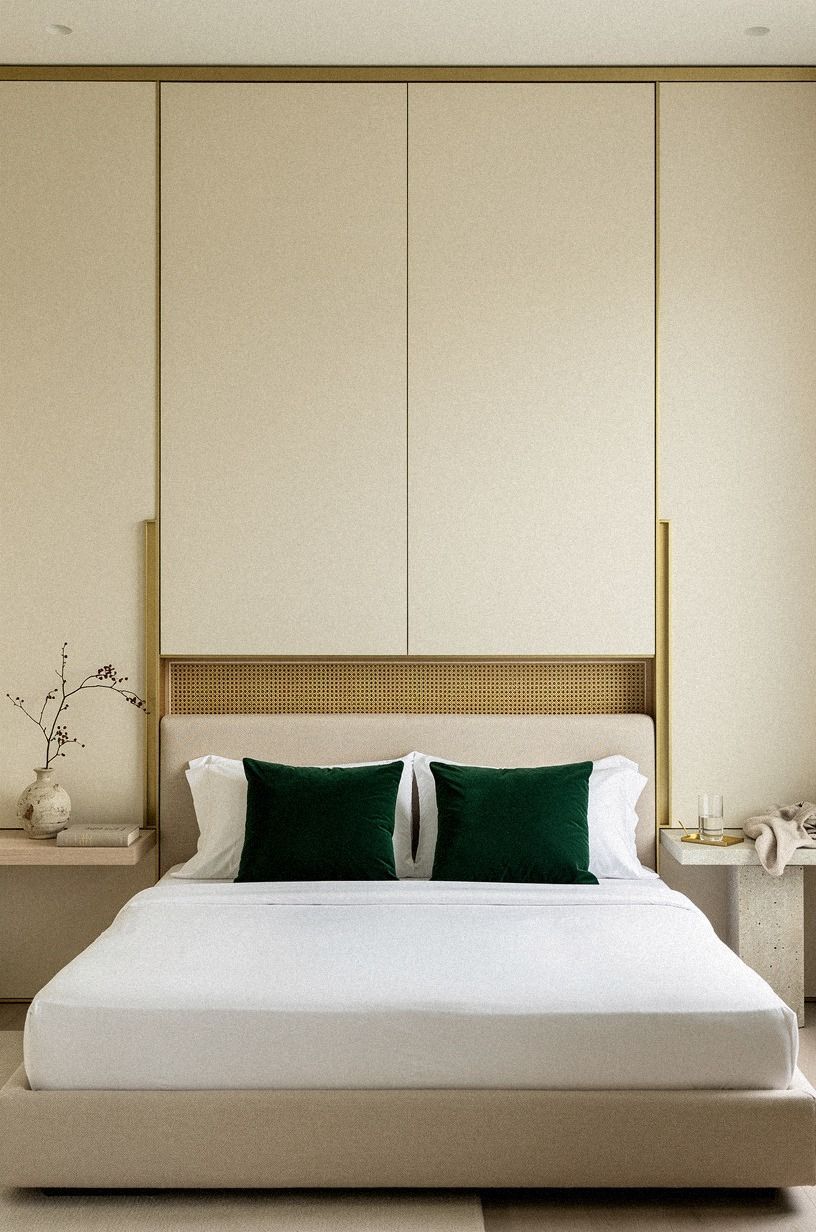 Why does a headboard wall beat separate furniture?
