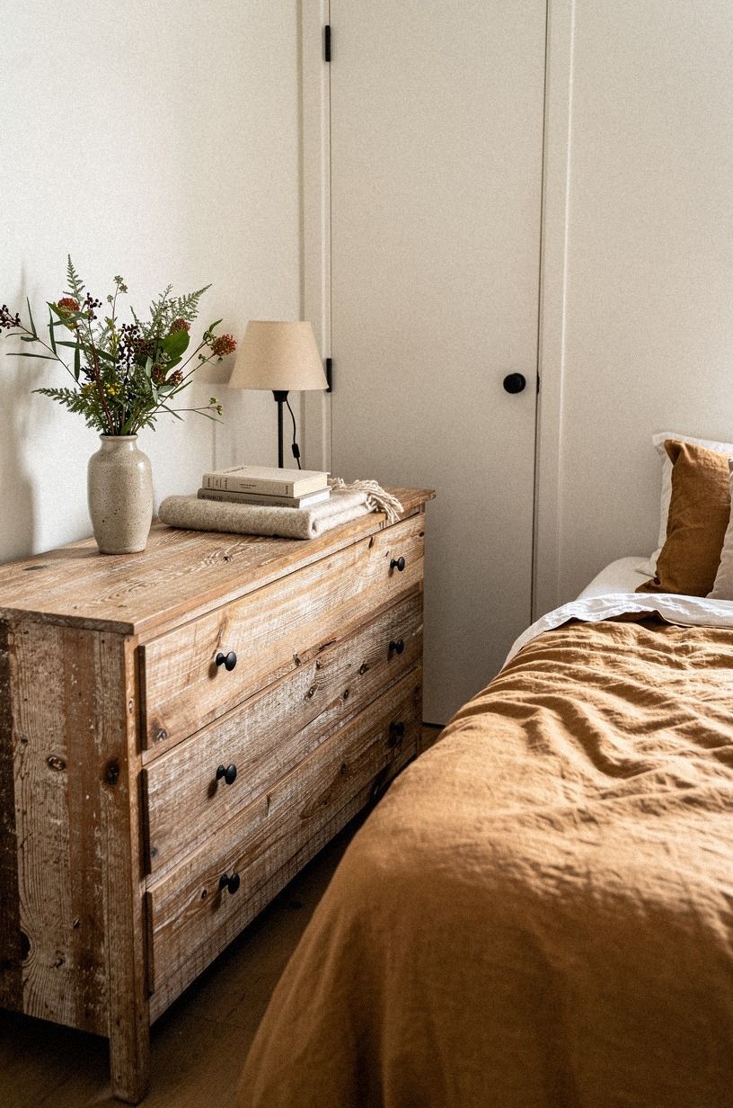 Cluster two wall sconces above the nightstands