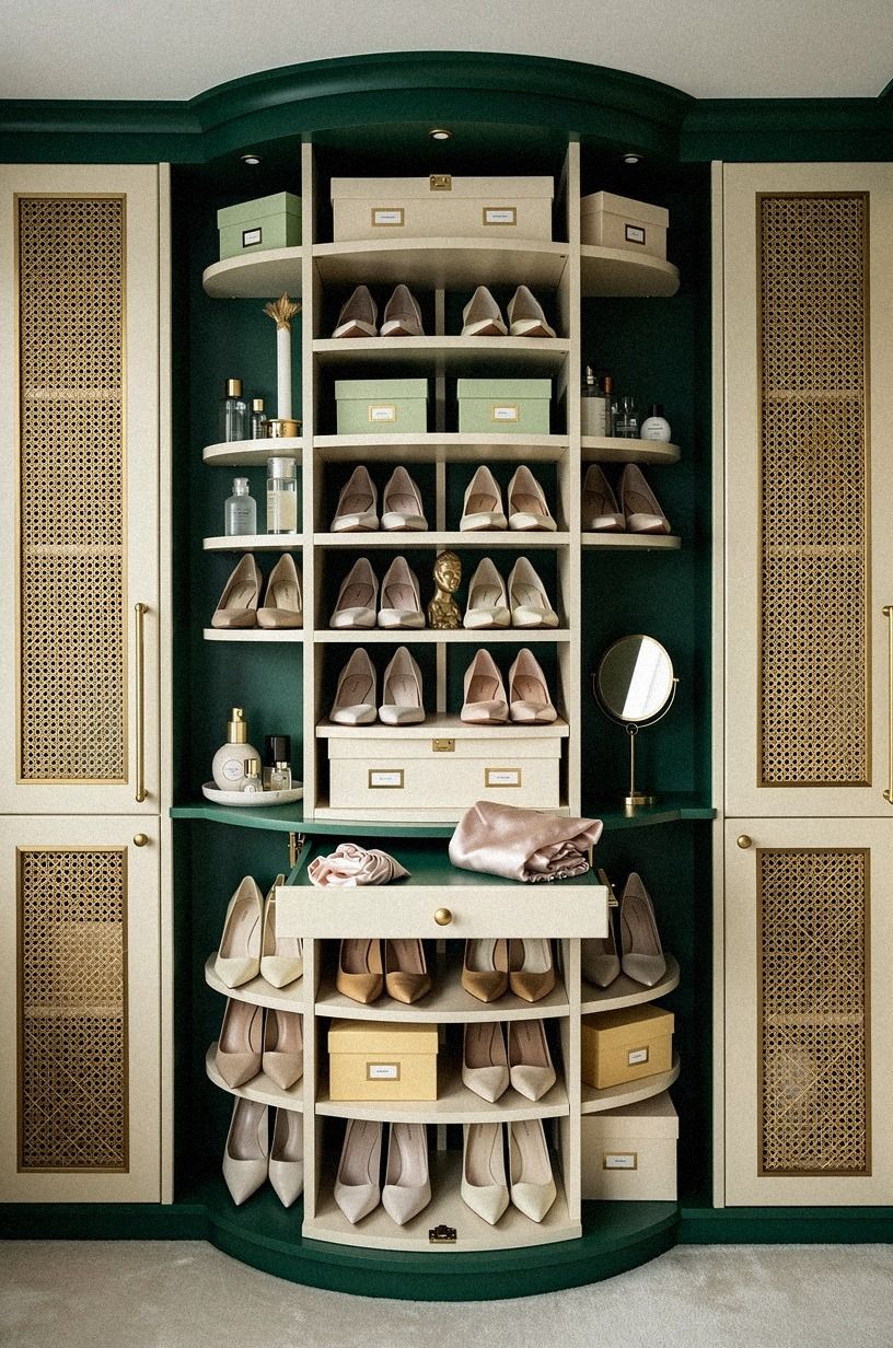 IKEA PAX meets the boutique shoe wall