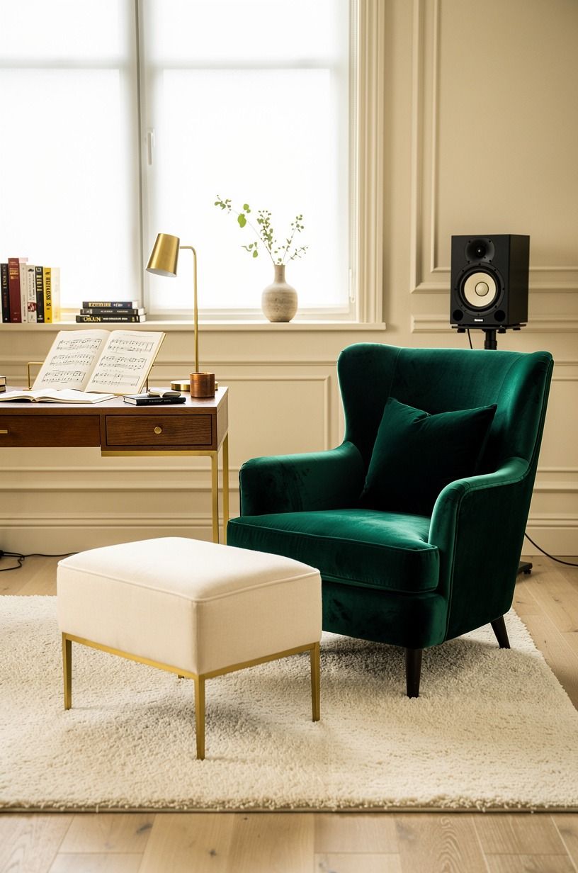 Can your composer room hold a listening chair?