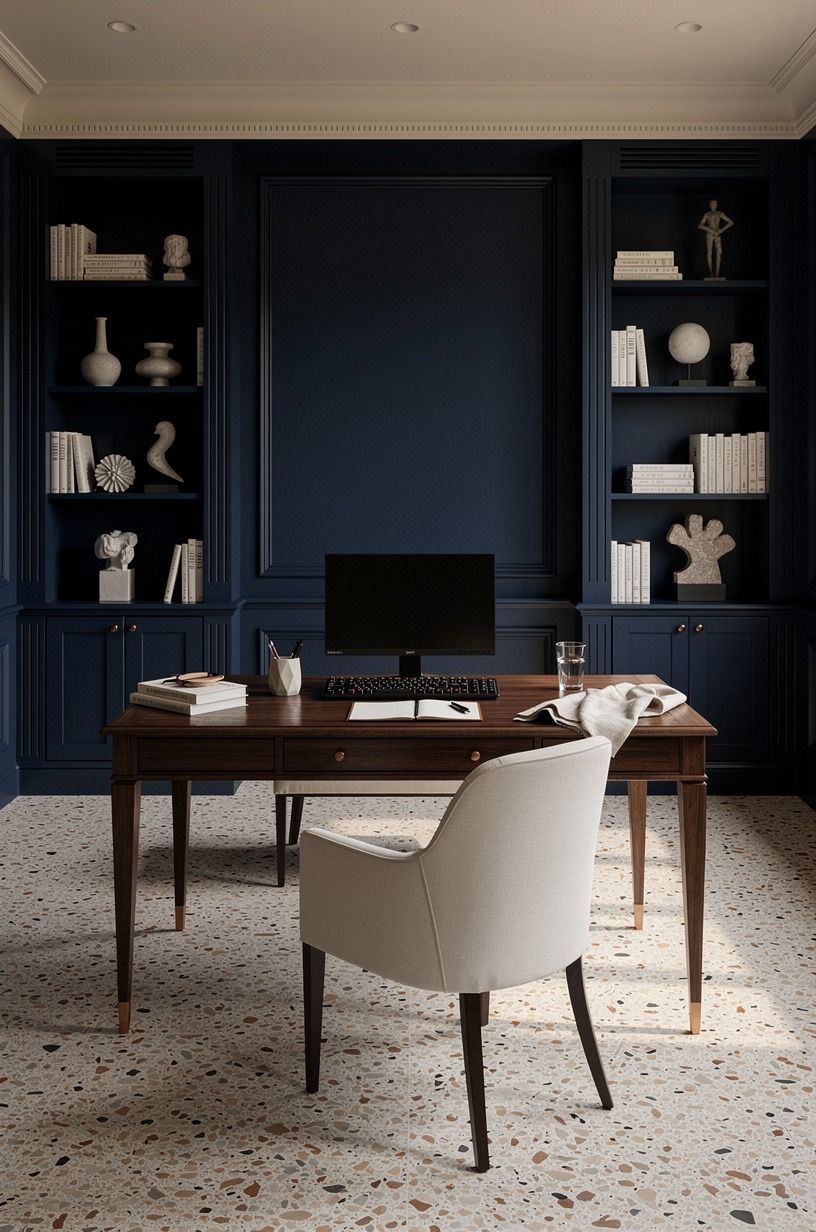 Float your desk away from the wall when you can