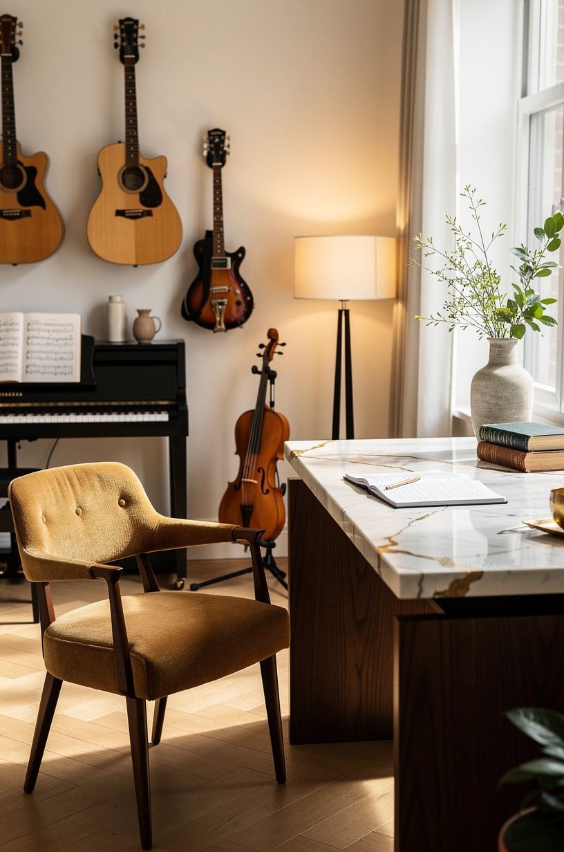 Make your instruments part of the room