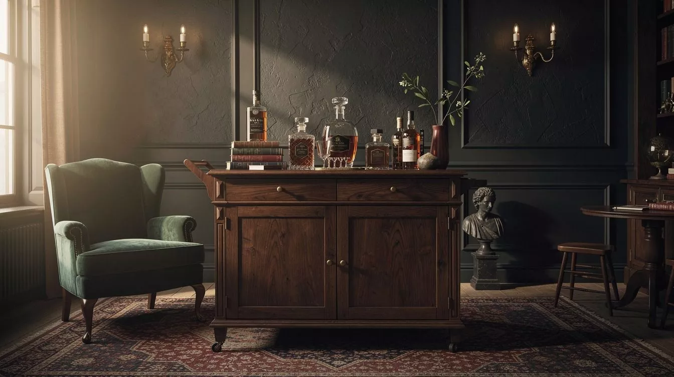 15 Dark Academia Whiskey Room Ideas for Moody, Scholarly Vibes to Copy in a Weekend