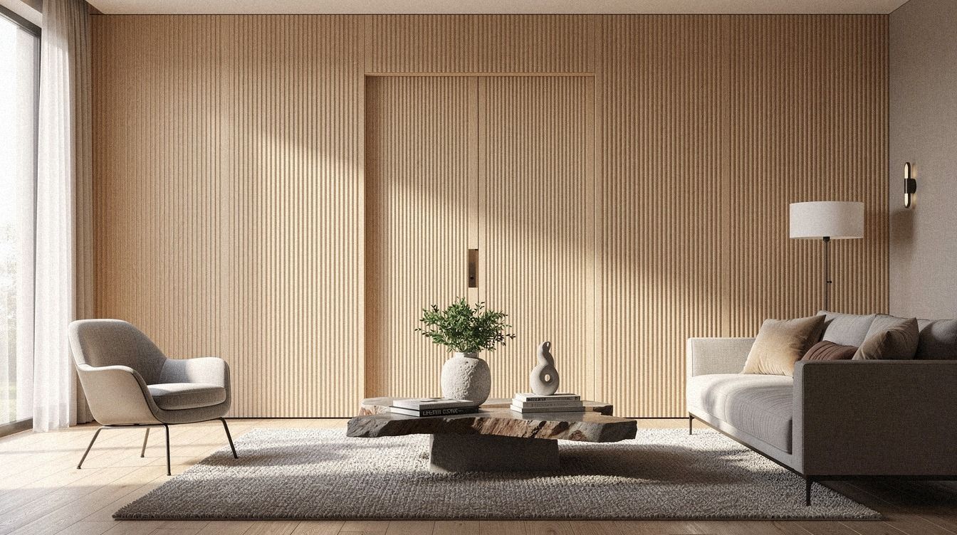 I Tried Fluted & Reeded Hidden Door Ideas, My Textured Wall Stood Out
