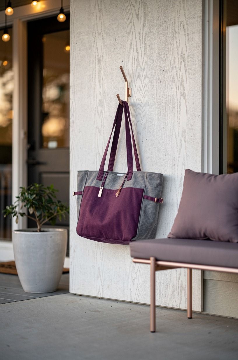 Install a Single Hook for Daily Bags
