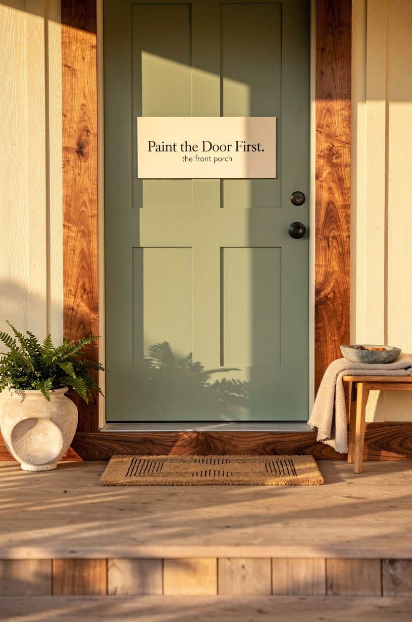 Paint the Door First