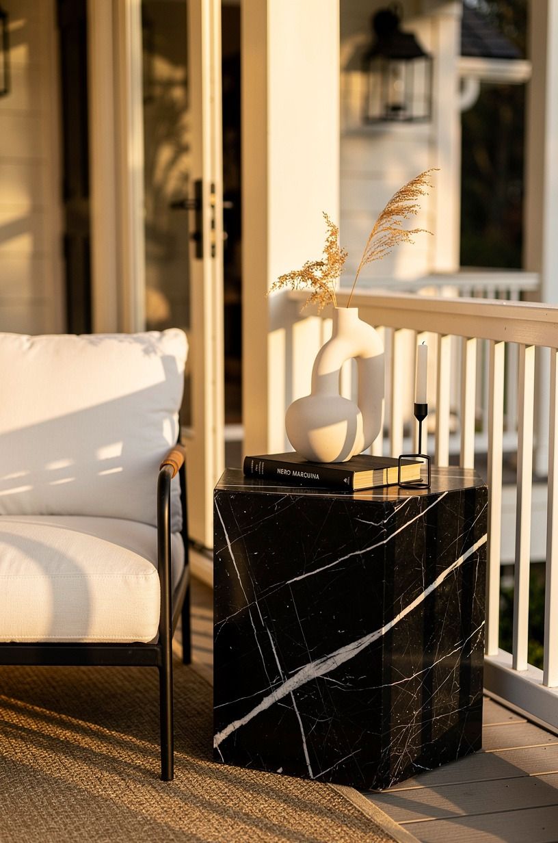 Style a Vignette on a Side Table