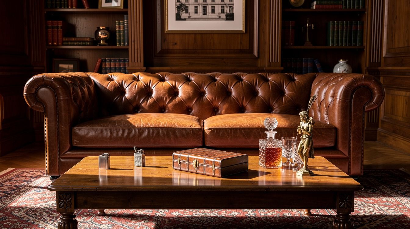 Timeless Gentleman's Lounge Ideas for Old-World Masculine Style Without Renovating