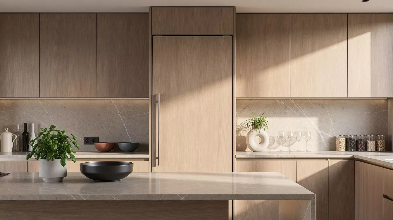 How to Hide a Kitchen Door Without Losing Pantry Space