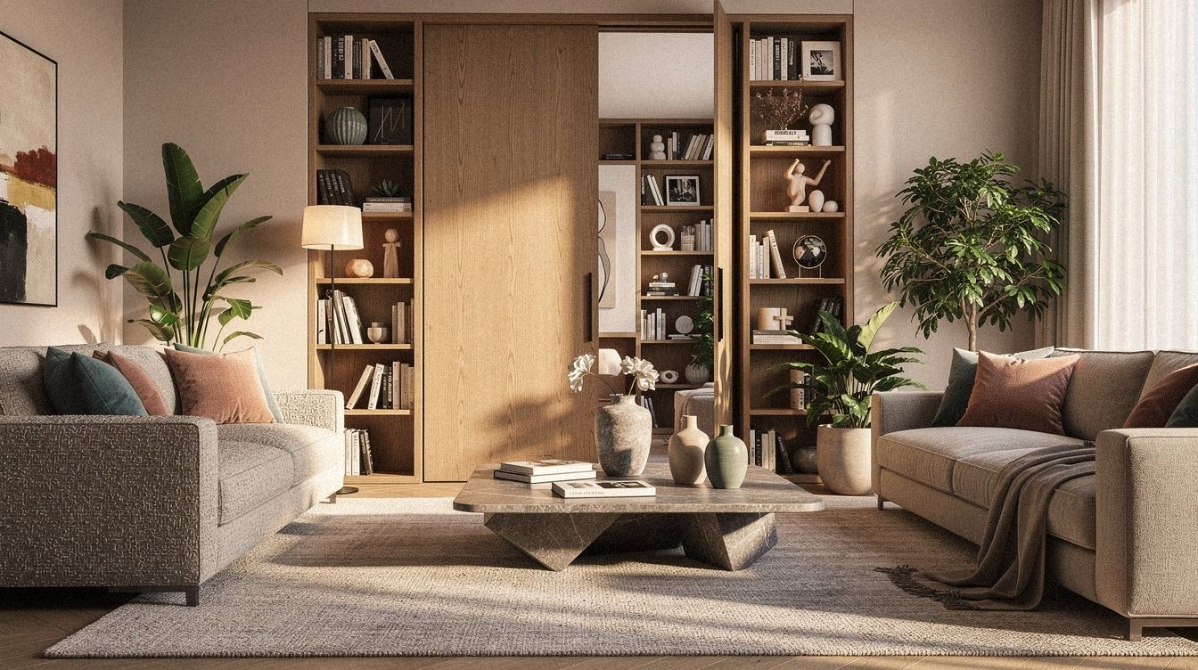 How to Hide a Door So Guests Never Spot It