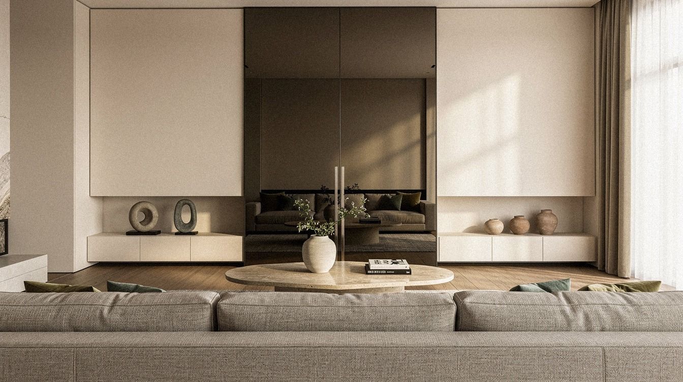 How to Plan a Hidden Mirror Door With a Full-Length Mirror That Opens
