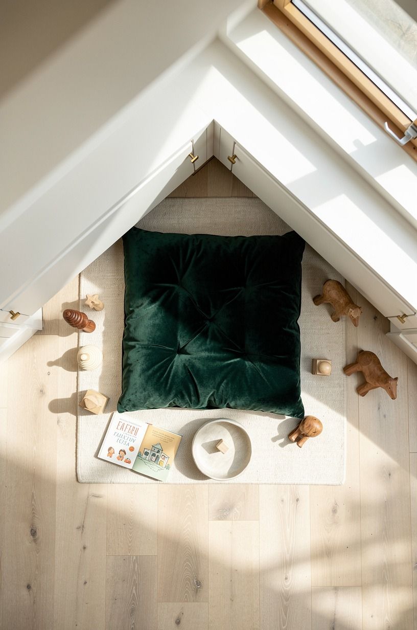 Carve a hideaway into unused eaves