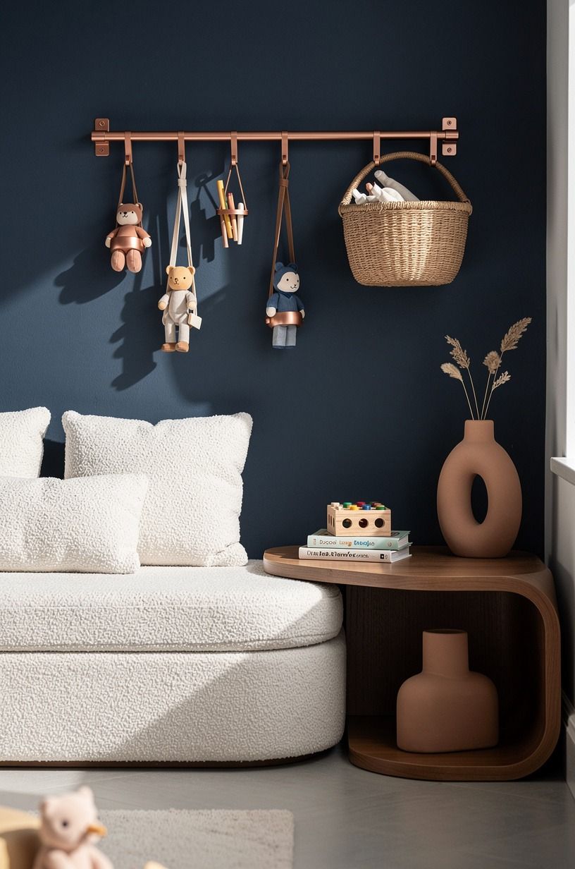 Hang a Pocket Rail for Small Pieces