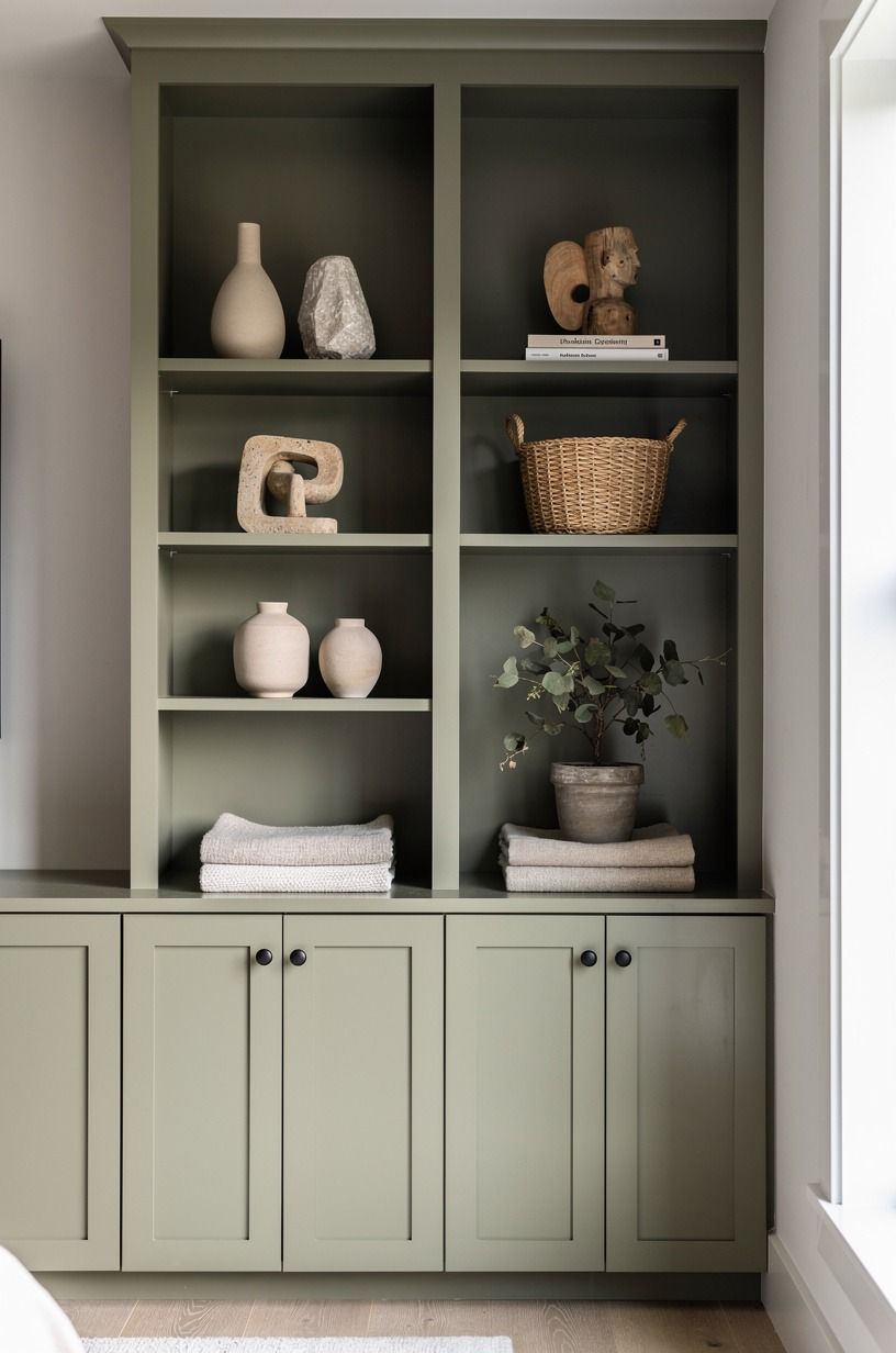 Paint the Storage Wall Before You Add More Furniture