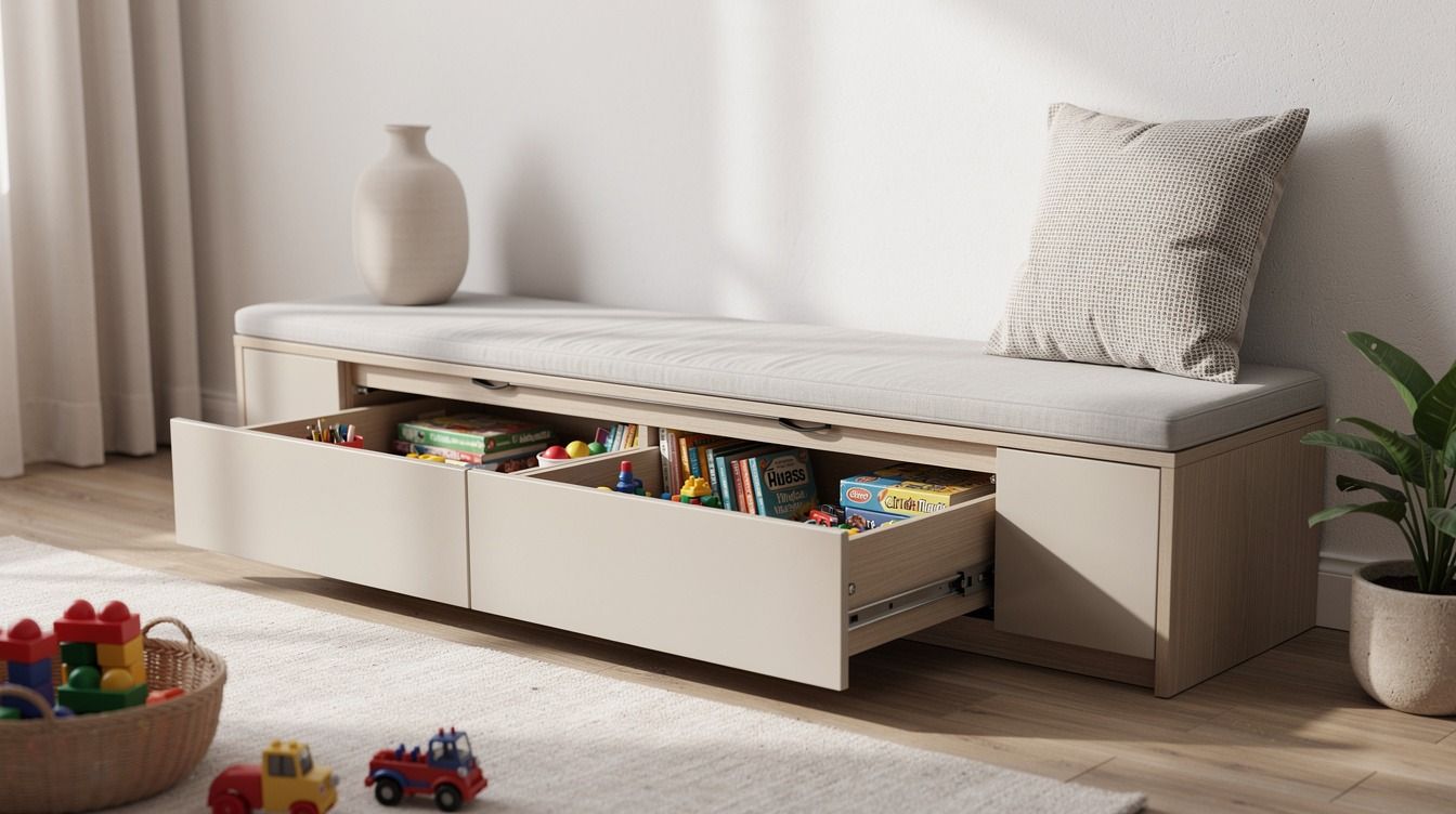 How to Build Hidden Playroom Storage to Banish the Clutter for Good - 17 Ideas