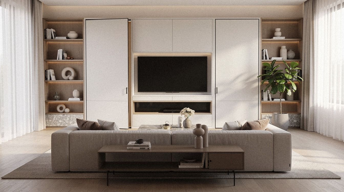 Easy Hidden Pocket Door Ideas to Make a Doorway Disappear
