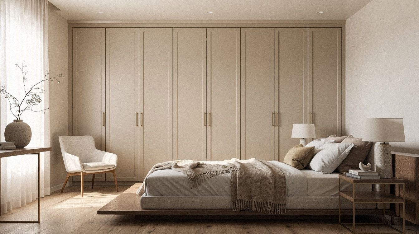 How to Hide Wardrobe Doors for a Cleaner Bedroom Wall