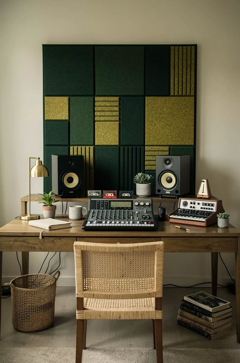 Build a moody acoustic panel gallery