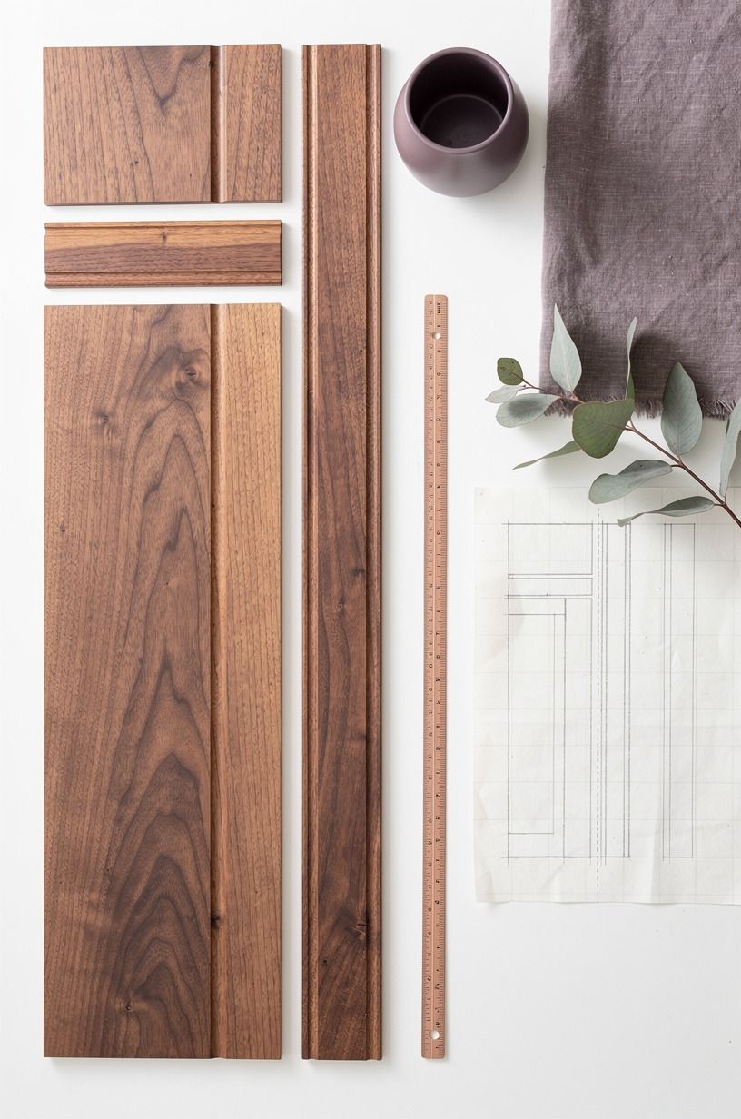 Match the shaker rails across every seam