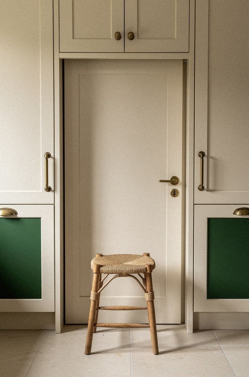 Build a shaker wall around the concealed entry