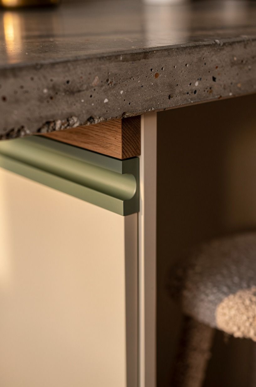 Run continuous crown molding over the pantry door