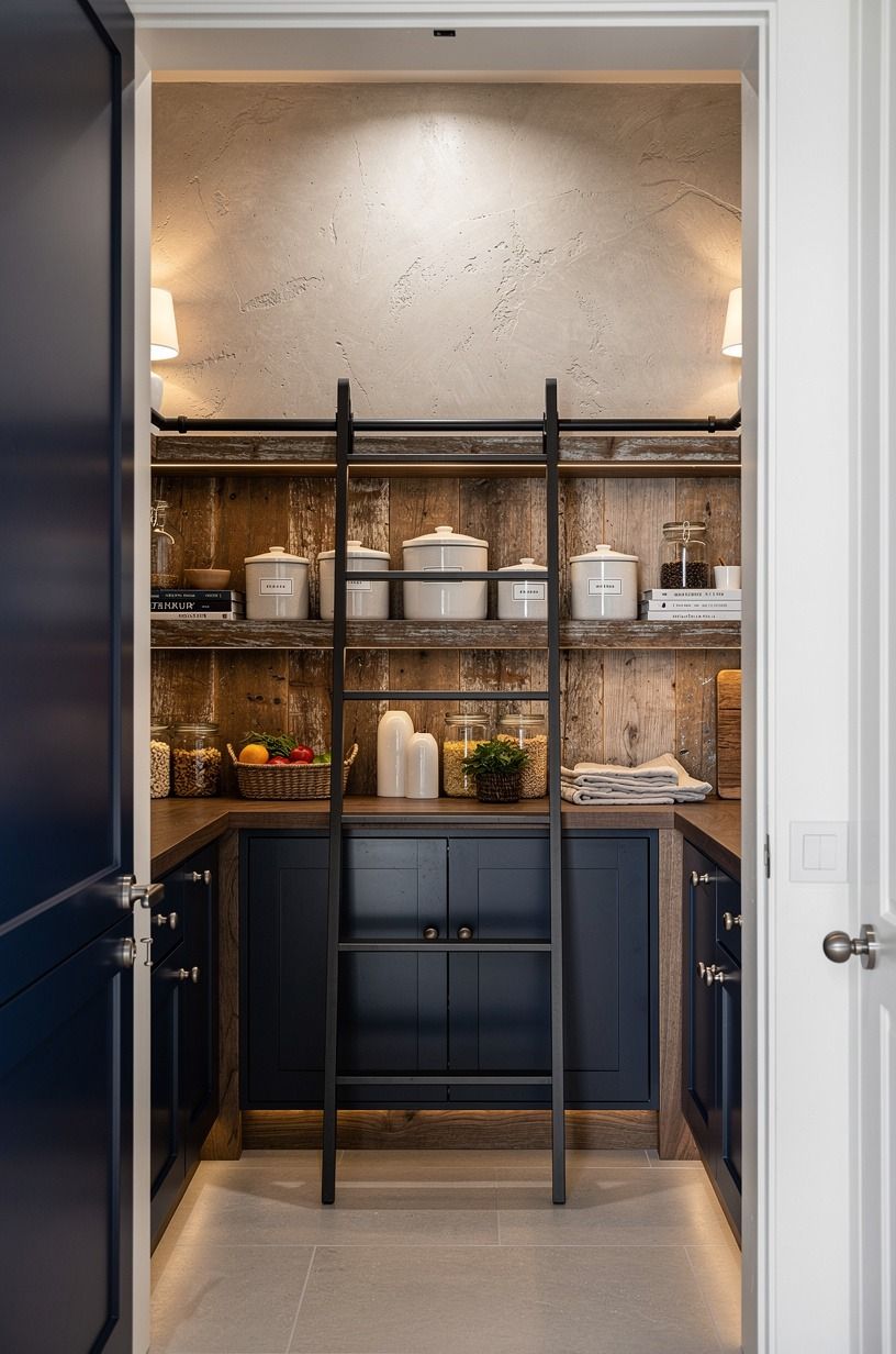 What's the smartest way to reach upper storage?