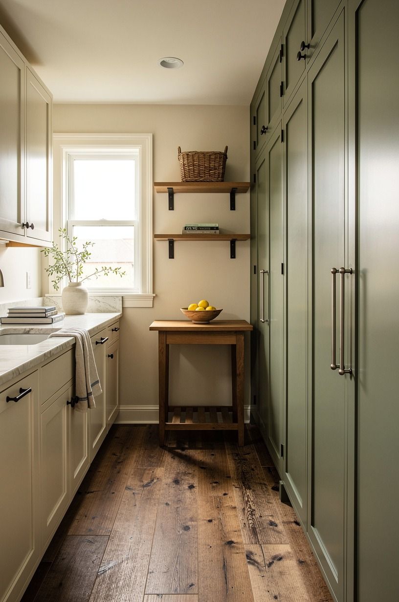 Can a galley kitchen hide a pantry?