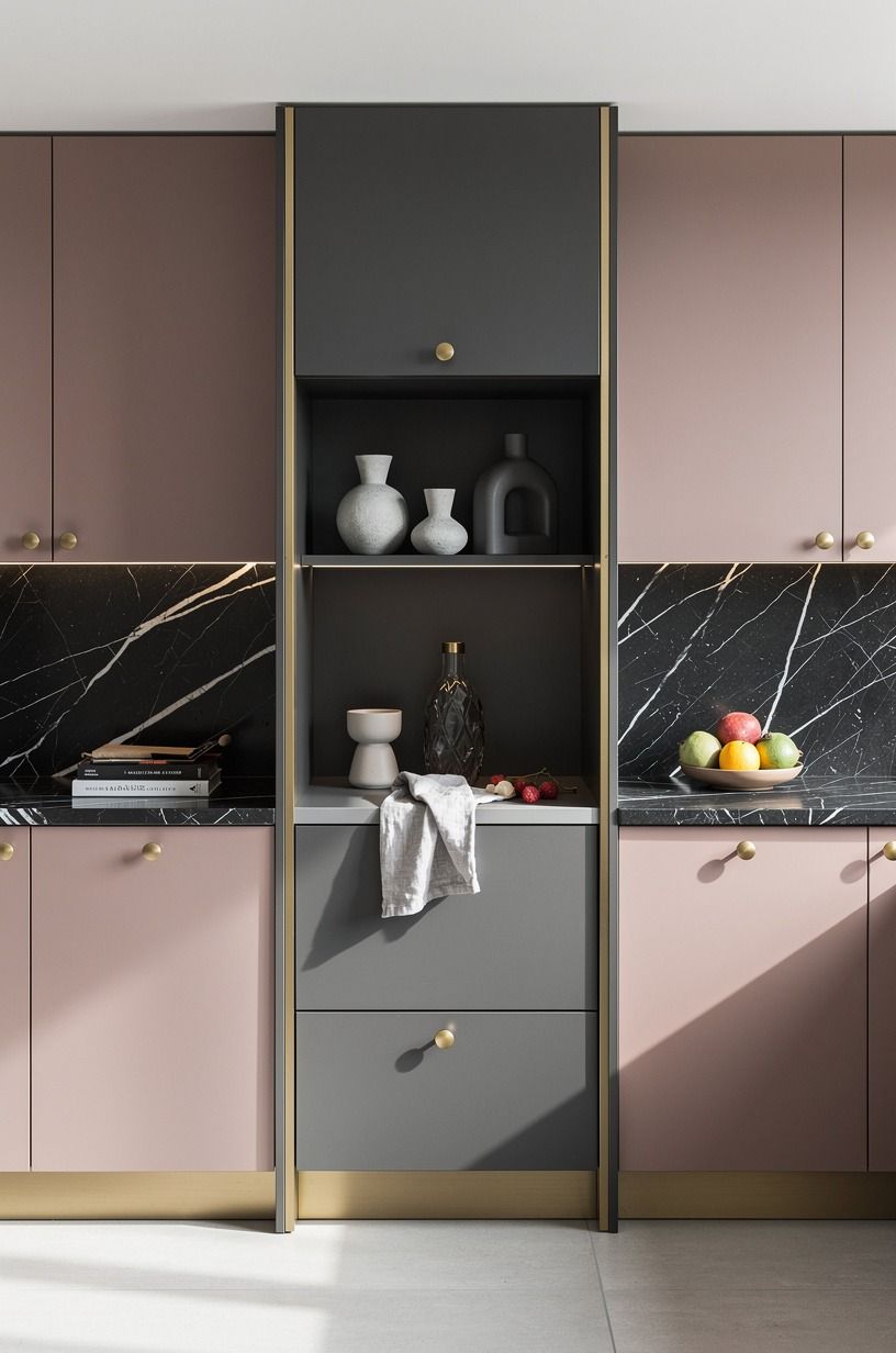 Swap the broom closet for a butler's pass-through