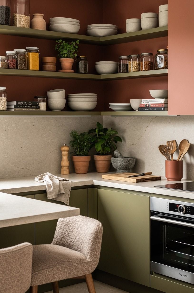 Zone the shelves so dinner takes ten minutes